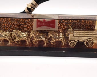 Vintage Budweiser-lamp vervangen Clydsdale Horses 8" 7C7 7 watt GEEN VERMOGEN