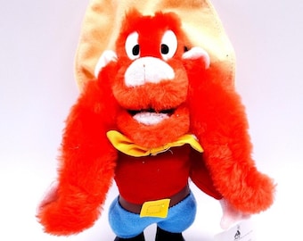 Vintage Yosemite Sam Looney Tunes 11" pluche 1995 Ace Novelty Co.