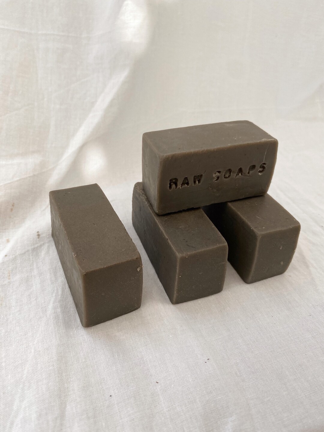 Dead Sea Mud Soap Bar With Rosemary Patchouli Etsy