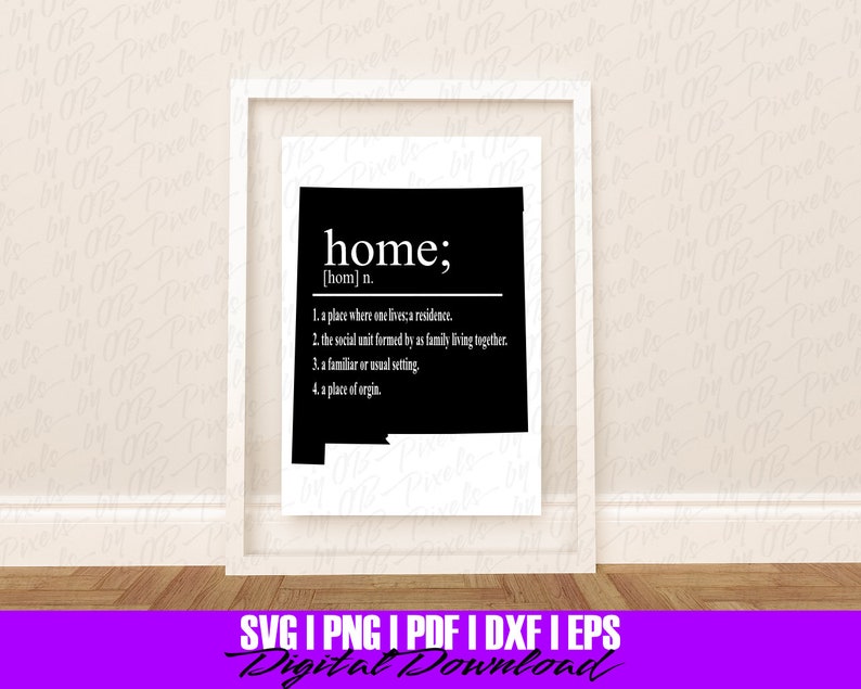 Hom Meaning New Mexico SVG, New Mexico SVG File, Instant Download, New Mexico Cut ...