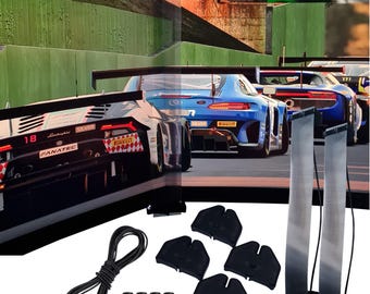 Bezel Free Kit: Sim Racing, Flug Kalender - Universelle elastische Passform