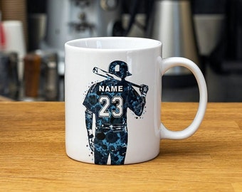 Personalized Baseball Mug Gifts For Boys Coach Gift For Men Baseball Team Gifts From Baseball Sister Aunt Grandma Baseball Coach Gift Mugs