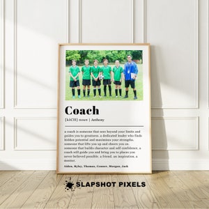 Soccer Coach Gift Personalized Soccer Coach Appreciation Gifts Custom Football Coach Gift For Coaches Soccer Team Custom Coach Thank You