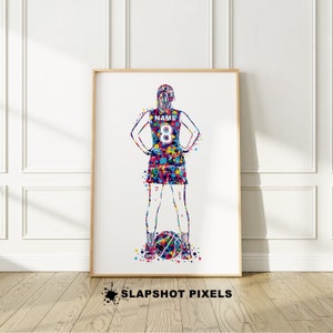 Personalized Basketball Poster Senior Basketball Team Gifts Basketball Coach Gift Senior Basketball Gifts Senior Night Basketball Gifts Girl