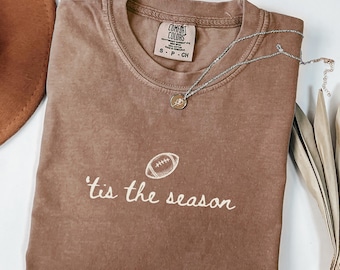 Tis The Season Football Shirt Football Mom Shirt Football Game Day Shirt Fantasy Football Gifts Football Mama Tee Football Girlfriend Shirt