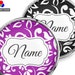 Black Letter 'A' Snap Jewelry Charm - 20MM Enamel Monogram Button For Necklaces, Bracelets, Keychains - View #9
