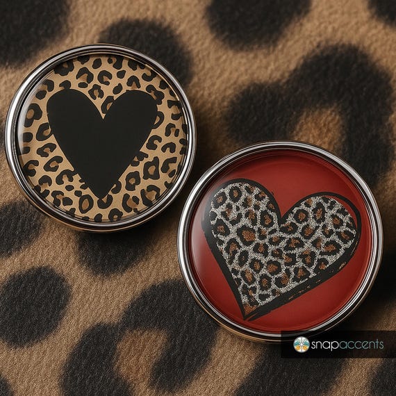 SnapAccents Customizable 18mm Snap Jewelry Charm - Interchangeable Button For Bracelets, Necklaces, Keychains