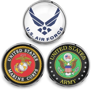 USA Marines Army Snap Jewelry 18MM Ginger Charm, American Flag Patriotic Military Button, Fits Customizable Necklaces, Bracelets, Rings