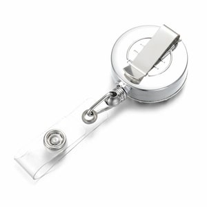 Snap Jewelry Badge Reel ID Holder, Ginger Charm Snap Button Lanyard ...