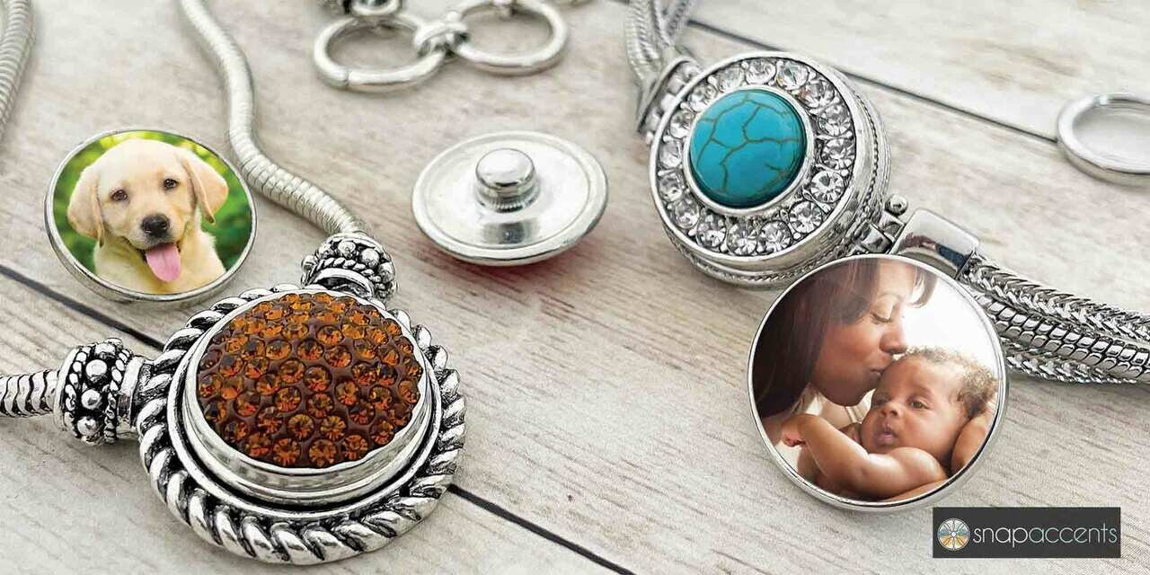 Disney snap best sale jewelry