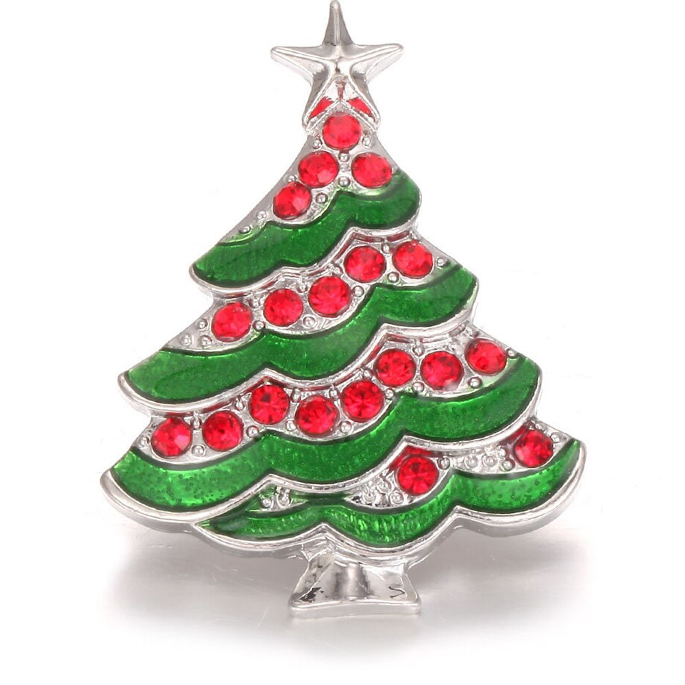 SnapAccents Snowman Snap Jewelry Charm - 20mm Christmas Button For Necklaces, Bracelets, Keychains