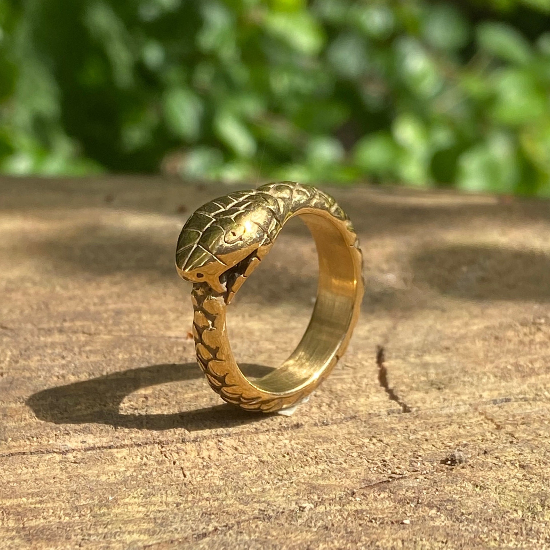 Late-Midcentury Snake Ring — Isadoras Antique Jewelry