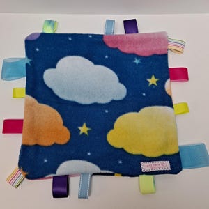 Clouds baby taggie toy