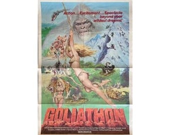 Goliathon (1977) Original One Sheet Movie Poster (Not a reproduction)