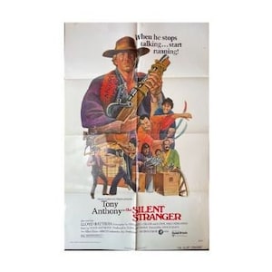 Silent Stranger (1968) Originales Kinoplakat (keine Reproduktion)