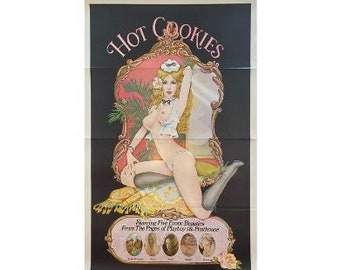 Hot Cookies (1977) original one sheet movie poster (not a reproduction)
