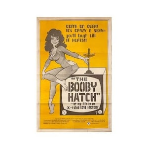 The Booby Hatch (1974) Original Vintage Movie Poster (not a reproduction)