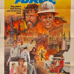 Vigilante Force original single sheet movie poster (1976) (not a reproduction)
