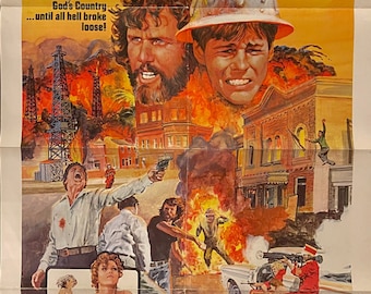 Vigilante Force original single sheet movie poster (1976) (not a reproduction)