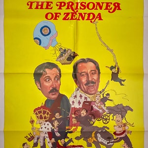 The Prisoner of Zenda (1978) Original Movie Poster Starring Peter Sellers