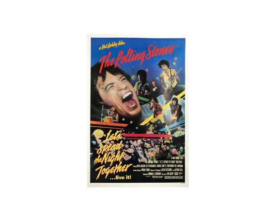 Rolling stones original poster - Etsy 日本