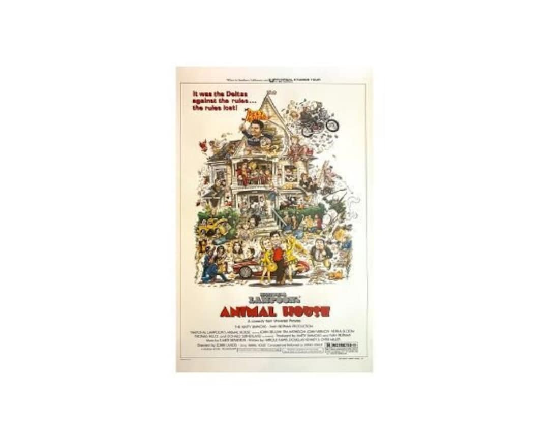 1978年版オリジナル『アニマル・ハウス』映画ポスター - スタイルB