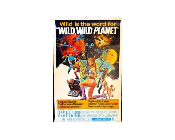 ワイルド・ワイルド・プラネット（1967年）、オリジナルの米国映画