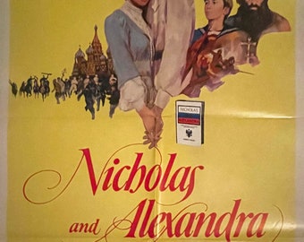 Nicholas and Alexandra (1971) Movie Poster: Original One Sheet - Etsy