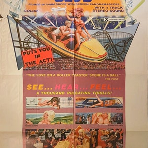 Panorama Blue Original US Single Sheet Movie Poster (1973) (Not a Reproduction)