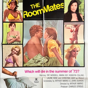 The Roomates (1973) Original Movie Poster (Not a reproduction)