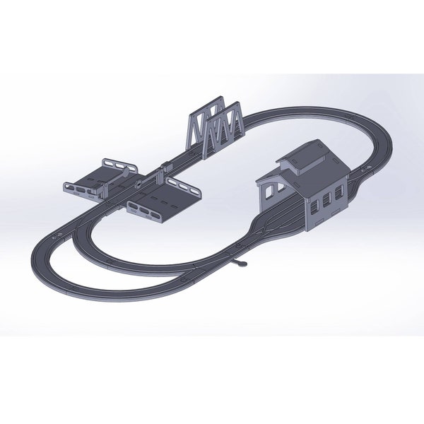 Model Railroad Laser Cut Files Etsy