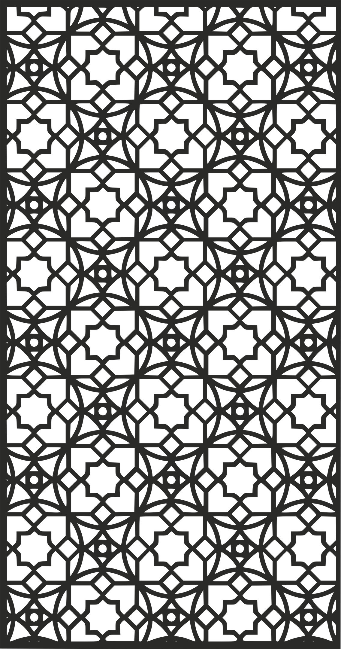 Dxf Pattern Lasercut Panel Screen Pattern Pack 5 Special Seperator Design Vector ...