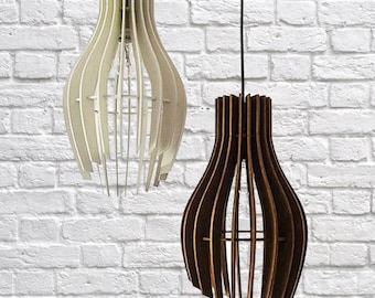 Candelabro de madera cortado con láser modelo 3D diseño decorativo 4 mm Plan SVG DXF PDF Cdr Eps Ai archivos