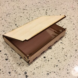 Lasercut Box Design Wooden Gift Box Model 3 mm Plan SVG DXF Files