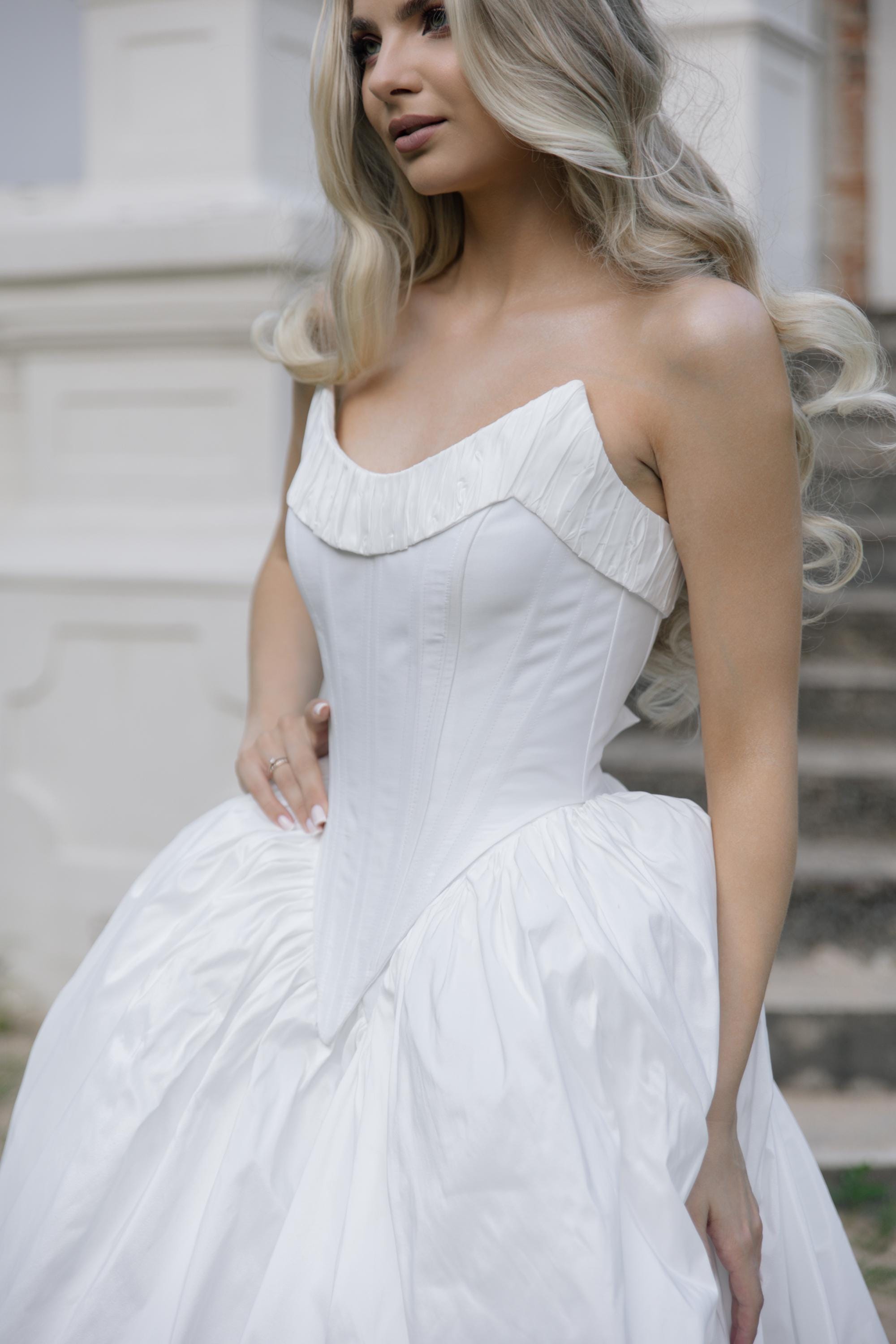 etsy corset wedding dress Corset Wedding Dress