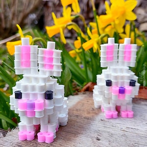 Easter Bunny Pattern Ironing Beads DIY