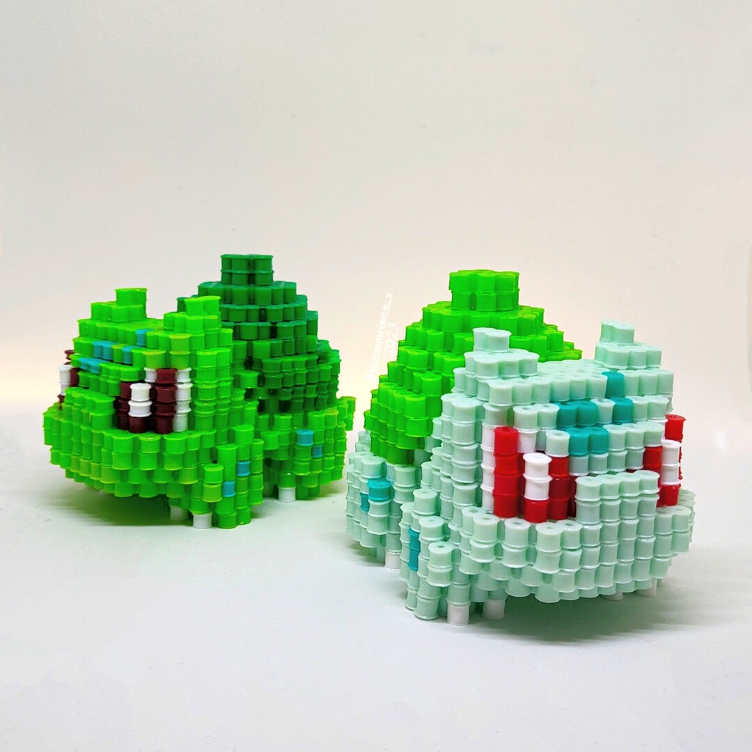 DIY Monster Ironing Beads Pattern 3D Perler / Instructions Beads Etsy