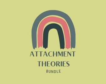 Attachment Theories Flashcard Bundle