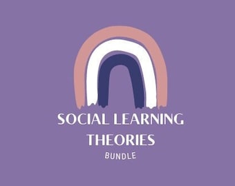 Social Learning Theories Flashcard Bundle