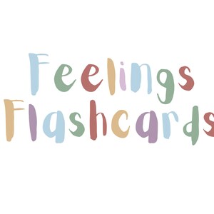 Feelings Flashcards