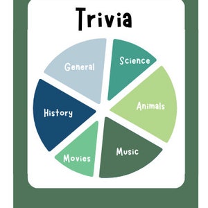 Trivia Cards - Etsy