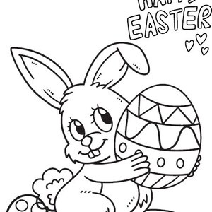 Easter Coloring pages, Kids coloring, Adult coloring, Easter, Easter activities, instant download, 13 different coloring pages, Easter Gifts