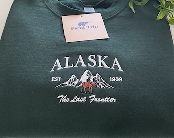 Alaska Embroidered Sweatshirt