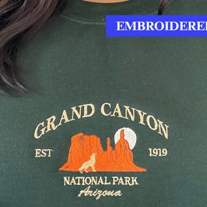 Grand Canyon Embroidered Sweatshirt