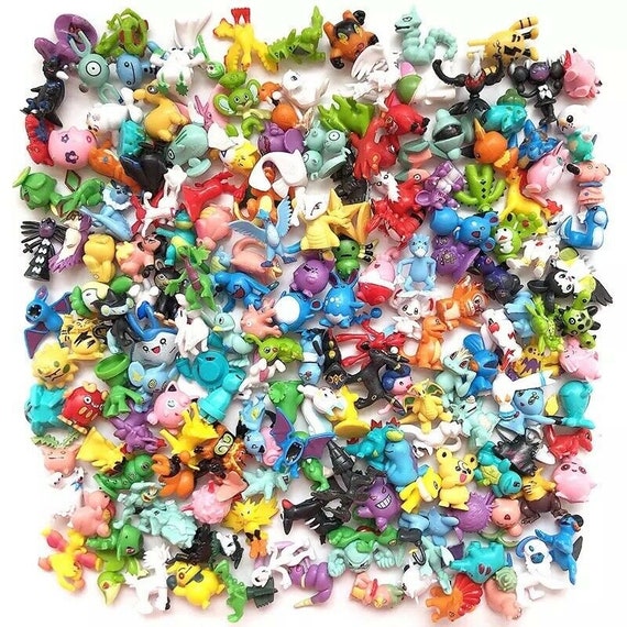 144 Lot for Pokemon Figures Mini PVC Action Pikachu Toys Kids Gift  Wholesale 