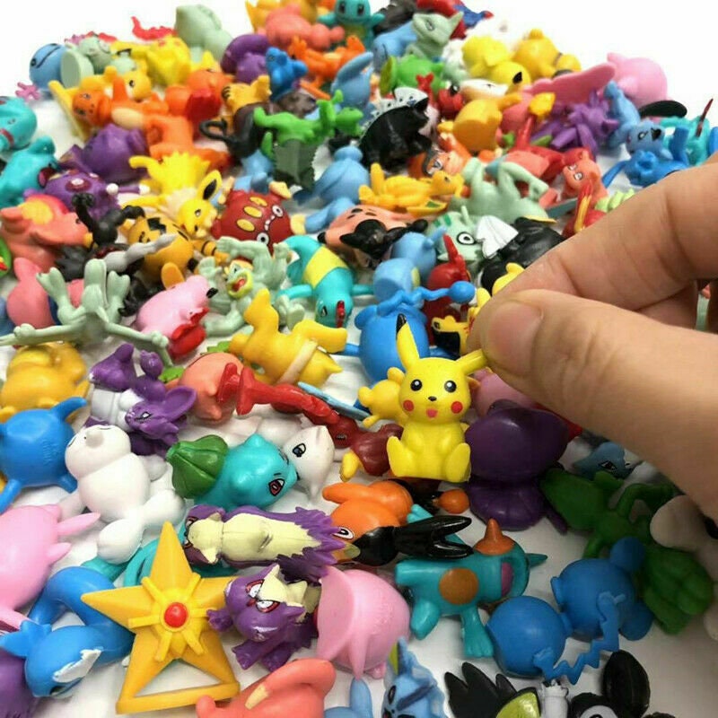 144 Lot for Pokemon Figures Mini PVC Action Pikachu Toys Kids Gift Wholesale  