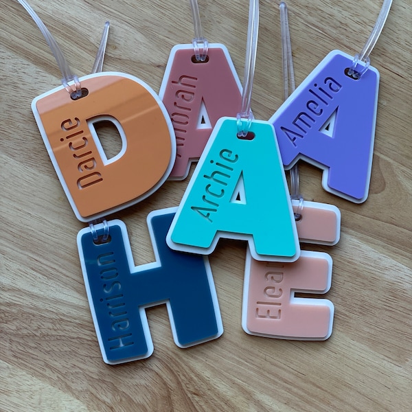 Kids bag tags | bag tag | school bag tag | kids key ring