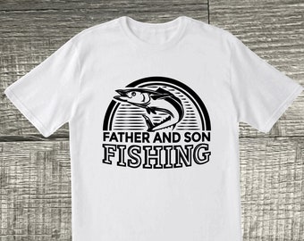 Father Son Fishing Shirt / Father and Son Matching Shirt / Fishing Shirt / Fathers Day shirt