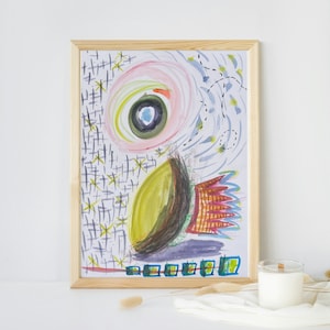 Original watercolor painting