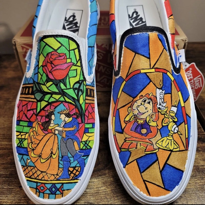 Beauty And The Beast Vans
